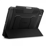 Spigen iPad Pro 11 (M4/M5) Suojakotelo Rugged Armor Pro Musta