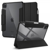 Spigen iPad Pro 11 (M4/M5) Ultra Hybrid Pro -suojakuori, musta