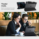 Spigen iPad Pro 11 (M4/M5) Ultra Hybrid Pro -suojakuori, musta