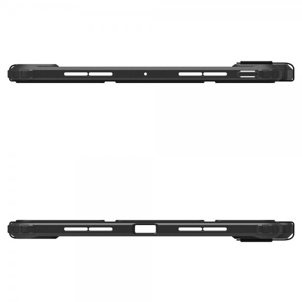 Spigen iPad Pro 11 (M4/M5) Ultra Hybrid Pro -suojakuori, musta