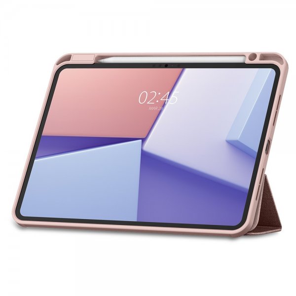 Spigen iPad Pro 11 (M4/M5) Urban Fit -suojakotelo, ruusukulta
