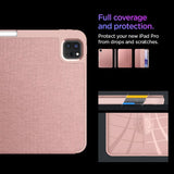 Spigen iPad Pro 11 (M4/M5) Urban Fit -suojakotelo, ruusukulta