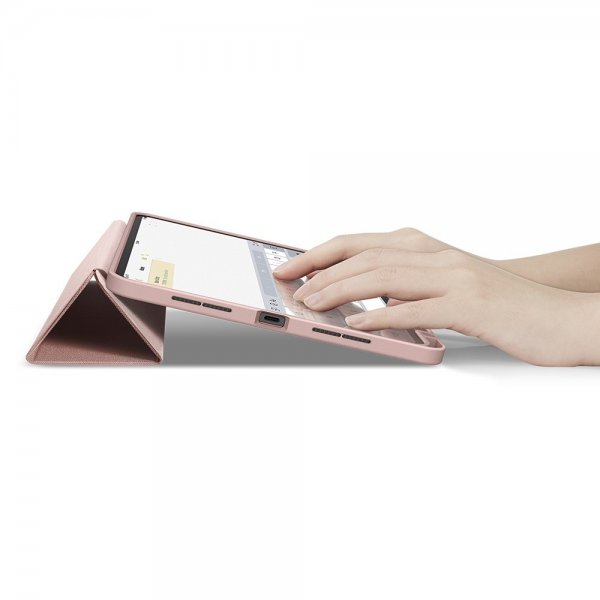 Spigen iPad Pro 11 (M4/M5) Urban Fit -suojakotelo, ruusukulta