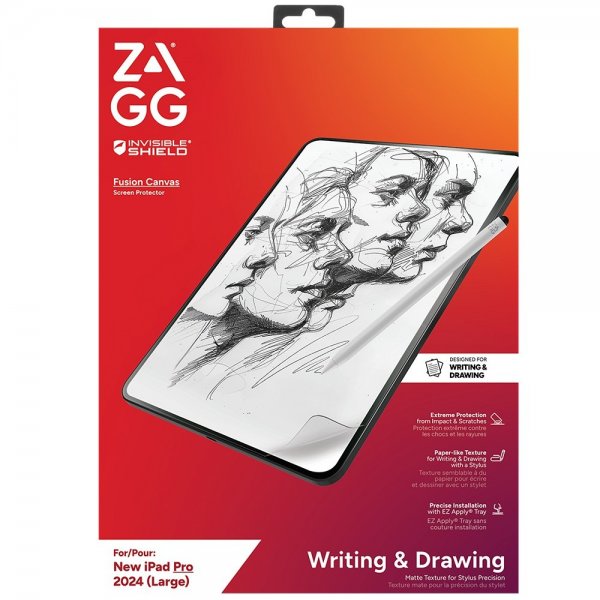 ZAGG InvisibleShield iPad Pro 11 (M4/M5) Näytönsuoja Fusion Canvas