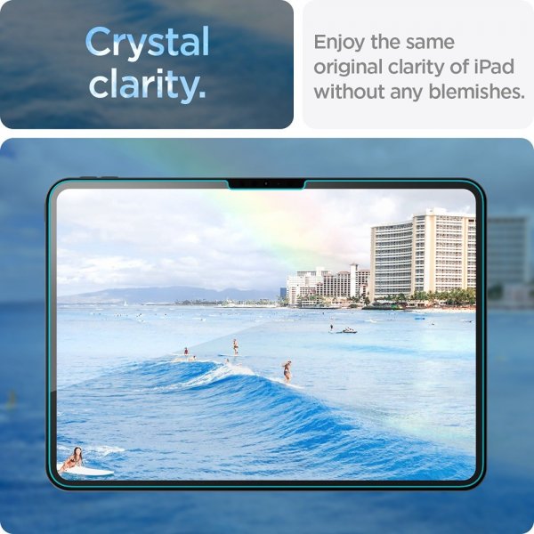 Spigen iPad Pro 11 (M4/M5) Näytönsuoja GLAS.tR EZ Fit