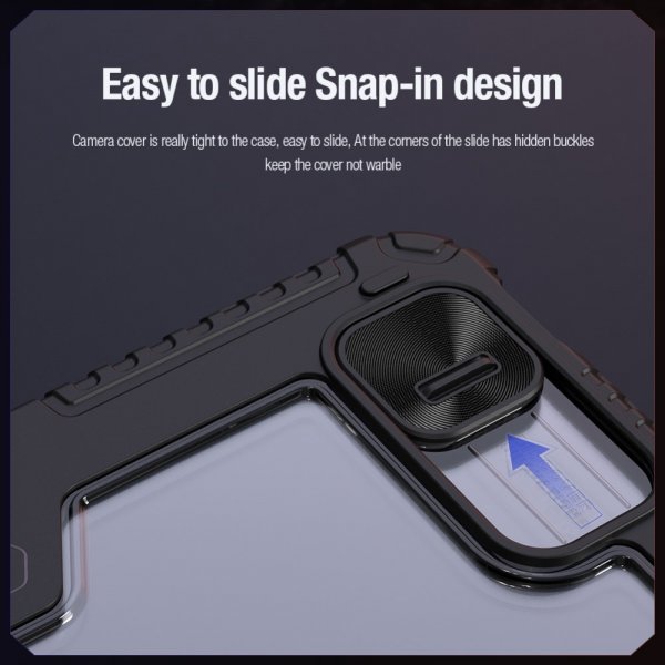 Nillkin iPad Pro 11 (M4/M5) Fodral Bumper Leather Case Pro, musta