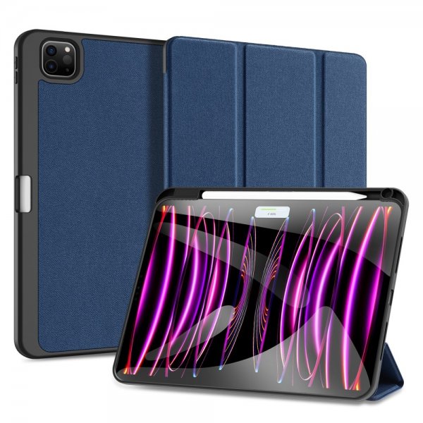 Dux Ducis iPad Pro 11 (M4/M5) DOMO Series -suojakotelo, sininen