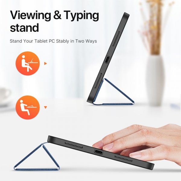 Dux Ducis iPad Pro 11 (M4/M5) DOMO Series -suojakotelo, sininen