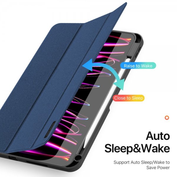Dux Ducis iPad Pro 11 (M4/M5) DOMO Series -suojakotelo, sininen
