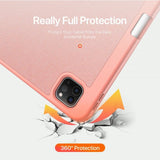 Dux Ducis iPad Pro 11 (M4/M5) Suojakotelo DOMO Series Vaaleanpunainen