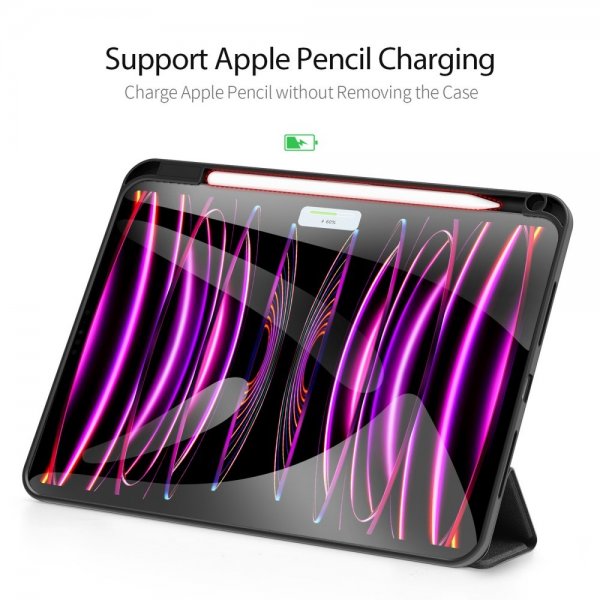 Dux Ducis iPad Pro 11 (M4/M5) Kotelo DOMO Series Musta
