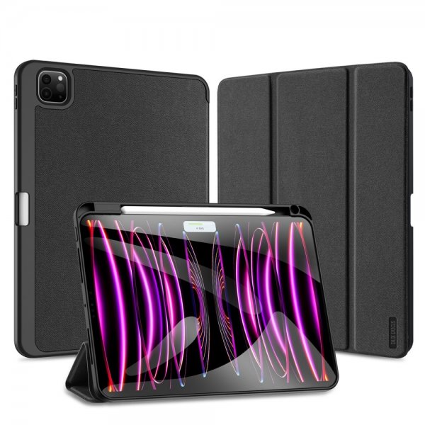 Dux Ducis iPad Pro 11 (M4/M5) Kotelo DOMO Series Musta