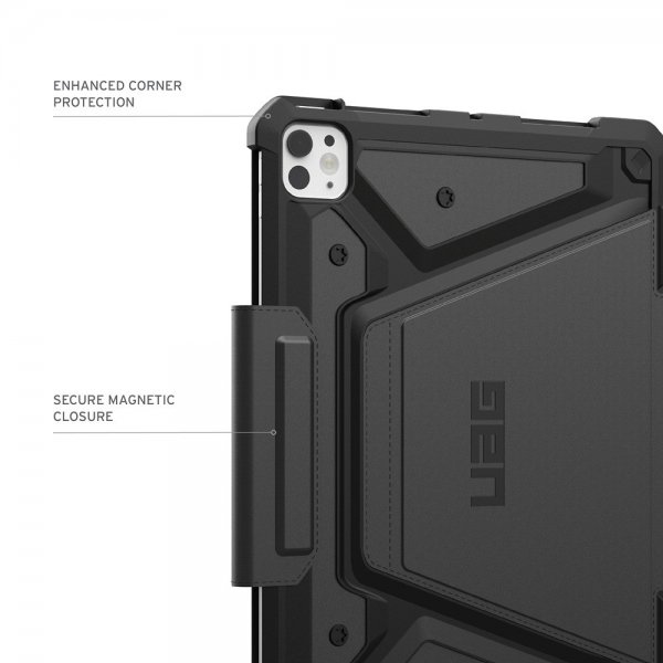 Urban Armor Gear (UAG) iPad Pro 11 (M4/M5) Metropolis SE -suojakotelo, musta
