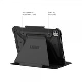 Urban Armor Gear (UAG) iPad Pro 11 (M4/M5) Metropolis SE -suojakotelo, musta
