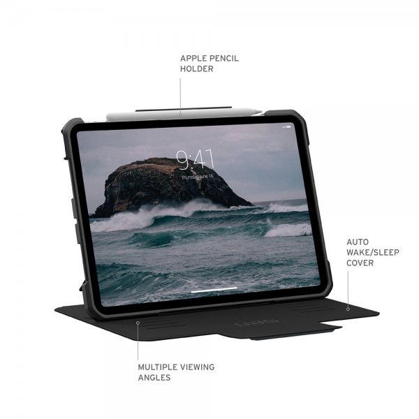 Urban Armor Gear (UAG) iPad Pro 11 (M4/M5) Metropolis SE -suojakotelo, musta