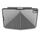 Pipetto iPad Pro 11 (M4/M5) Suojakotelo Origami No3 Pencil Case Harmaa