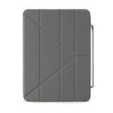 Pipetto iPad Pro 11 (M4/M5) Suojakotelo Origami No3 Pencil Case Harmaa