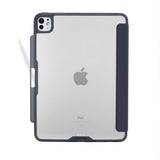 Pipetto iPad Pro 11 (M4/M5) Suojakotelo Origami No3 Pencil Case Tumman sininen