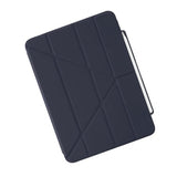 Pipetto iPad Pro 11 (M4/M5) Suojakotelo Origami No3 Pencil Case Tumman sininen