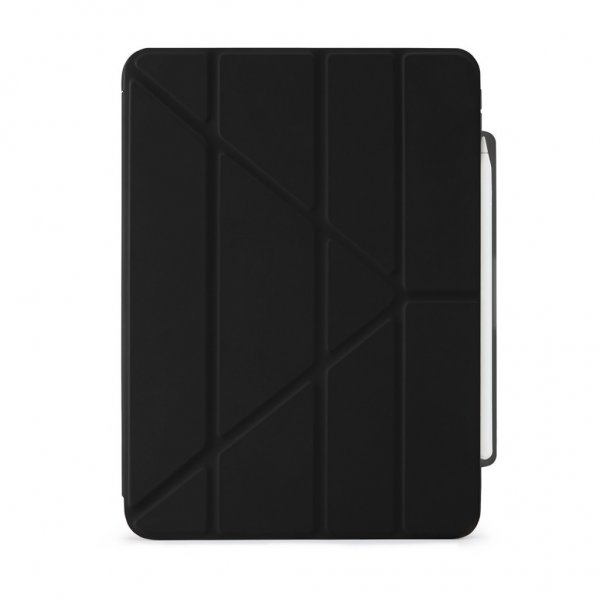 Pipetto iPad Pro 11 (M4/M5) Suojakotelo Origami No3 Pencil Case Musta