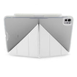 Pipetto iPad Pro 11 (M4/M5) Kotelo Origami No3 Pencil Case Valkoinen