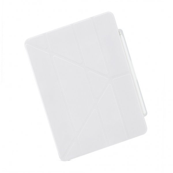 Pipetto iPad Pro 11 (M4/M5) Kotelo Origami No3 Pencil Case Valkoinen