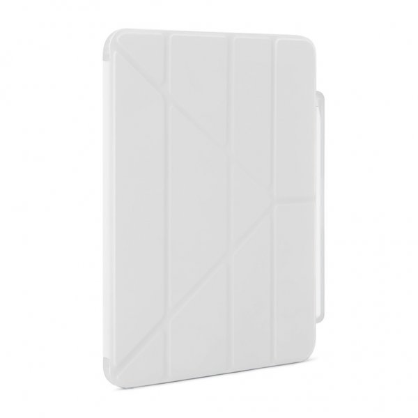 Pipetto iPad Pro 11 (M4/M5) Kotelo Origami No3 Pencil Case Valkoinen