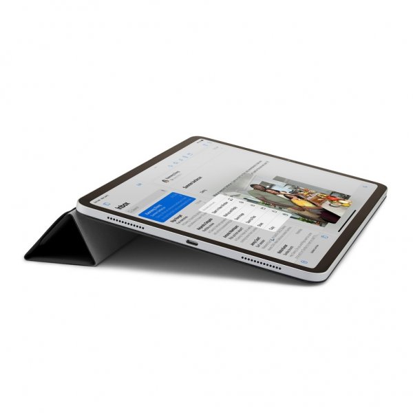 Pipetto iPad Pro 11 (M4/M5) Kotelo Origami No4 Slim Folio Case Musta
