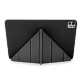 Pipetto iPad Pro 11 (M4/M5) Kotelo Origami No4 Slim Folio Case Musta