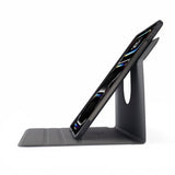 Pipetto iPad Pro 11 (M4/M5) Suojakotelo Origami No5 Rotating Folio Case Musta