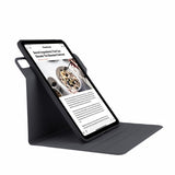 Pipetto iPad Pro 11 (M4/M5) Suojakotelo Origami No5 Rotating Folio Case Musta