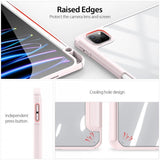 Dux Ducis iPad Pro 11 (M4/M5) Suojakotelo TOBY-sarja Vaaleanpunainen