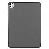 iPad Pro 11 (M4/M5) Kotelo Kolmiosainen Harmaa