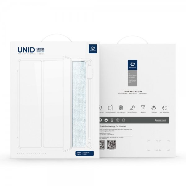 Dux Ducis iPad Pro 11 (M4/M5) -kotelo, UNID Series, sininen