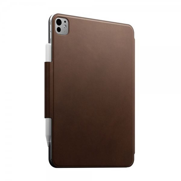 Nomad iPad Pro 11 (M4/M5) Folio Nahka Ruskea