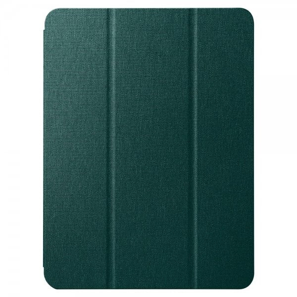 Spigen iPad Pro 11 (M4/M5) Urban Fit -suojakotelo, Midnight Green