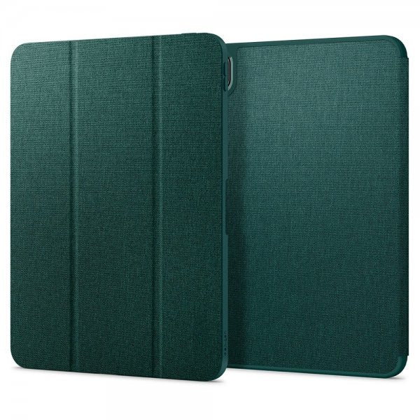 Spigen iPad Pro 11 (M4/M5) Urban Fit -suojakotelo, Midnight Green
