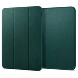 Spigen iPad Pro 11 (M4/M5) Urban Fit -suojakotelo, Midnight Green