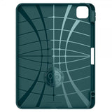 Spigen iPad Pro 11 (M4/M5) Urban Fit -suojakotelo, Midnight Green