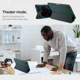 Spigen iPad Pro 11 (M4/M5) Urban Fit -suojakotelo, Midnight Green