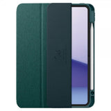 Spigen iPad Pro 11 (M4/M5) Urban Fit -suojakotelo, Midnight Green