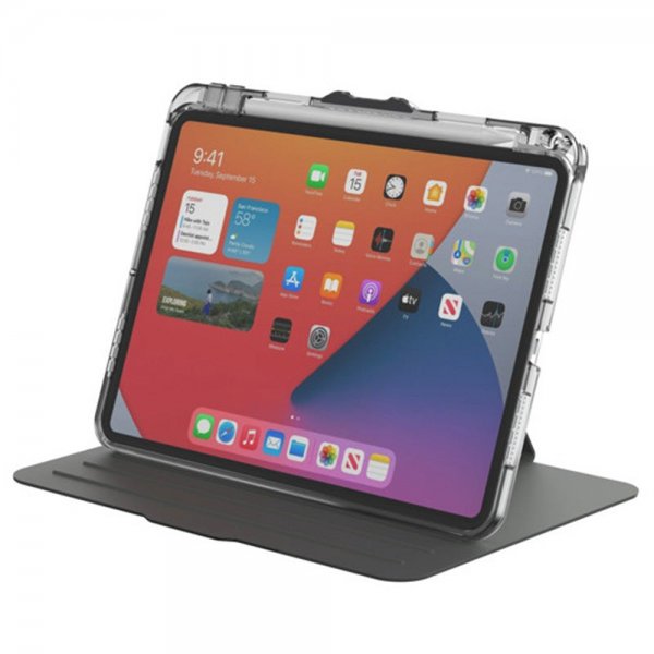 Targus iPad Pro 11 (M4/M5) VersaVu Clear -suojakuori, musta