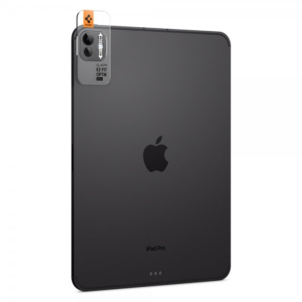 Spigen iPad Pro 11 (M4/M5)/iPad Pro 13 (M4/M5) Kameran suojalasi.tR EZ Fit Optik Metal Space Black