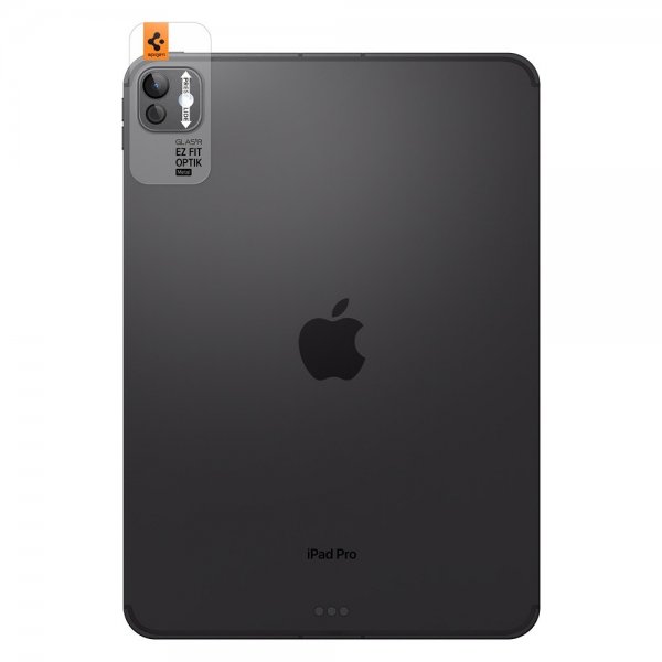 Spigen iPad Pro 11 (M4/M5)/iPad Pro 13 (M4/M5) Kameran suojalasi.tR EZ Fit Optik Metal Space Black