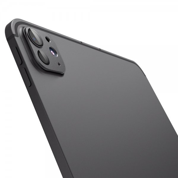 Spigen iPad Pro 11 (M4/M5)/iPad Pro 13 (M4/M5) Kameran suojalasi.tR EZ Fit Optik Metal Space Black