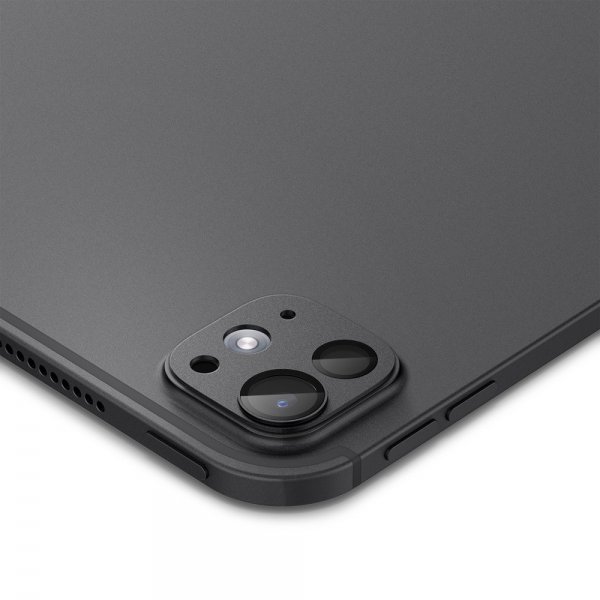 Spigen iPad Pro 11 (M4/M5)/iPad Pro 13 (M4/M5) Kameran suojalasi.tR EZ Fit Optik Metal Space Black
