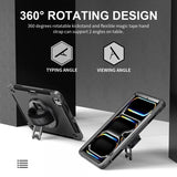 4smarts iPad Pro 11 (M4/M5) Suojakotelo Rugged Case Grip Musta