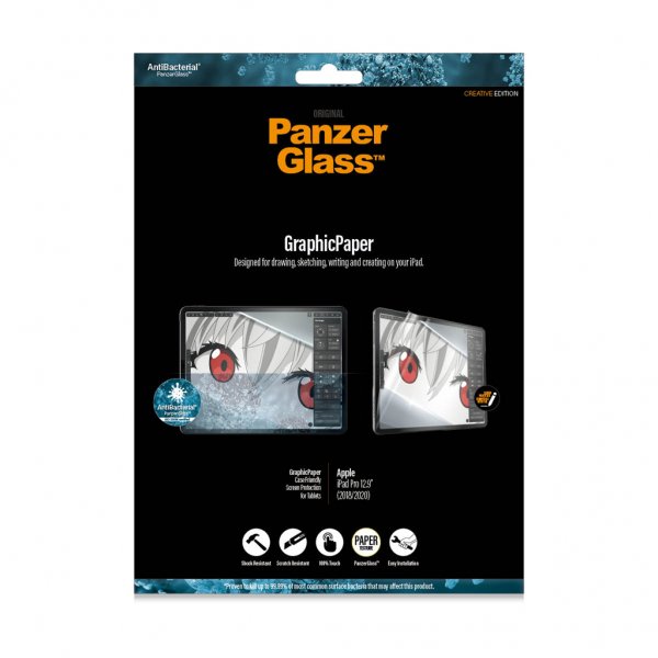 PanzerGlass iPad Pro 12.9 2018/2020 näytönsuoja GraphicPaper