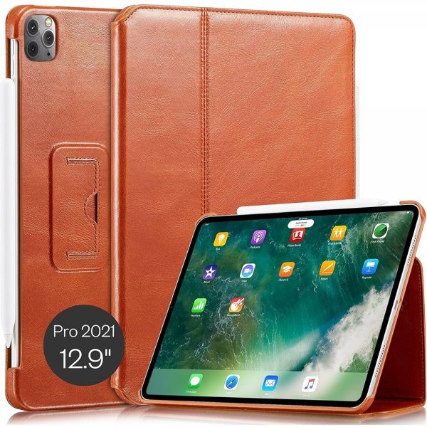 KAVAJ iPad Pro 12.9 (sukupolvet 4/5/6) Suojakotelo Berlin Ruskea