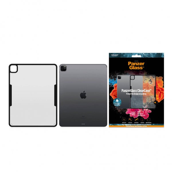 PanzerGlass iPad Pro 12.9 2020/2021 ClearCase Black Edition -suojakuori